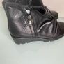 BNWT Leather Boots, Size 4 Image 2