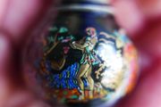 Vintage Miniature Pallini Greek Venus Perfume Bottle Handmade in Greece
