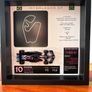 Handmade Formula 1 display frames made with a 1:43 scale F1 car model and the track layout Image 9