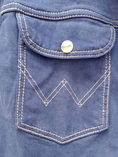 Wrangler navy jacket, short navy jacket