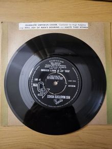 Glasgow Orpheus Choir Jesu Joy Of Man's Desiring Haste Thee Nymph 7 inch Single HMV 7P 257
