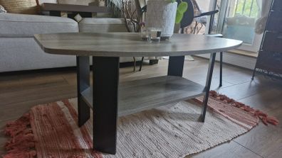 oak grey coffee table