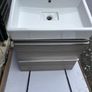 Cersanit Virgo Vanity Unit Dark Oak (Cabinet + Washbasin) Image 6