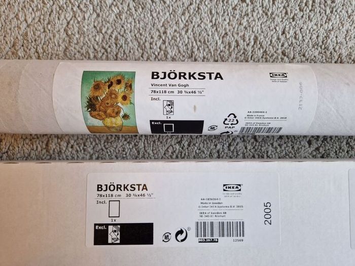 Painting Large Ikea painting