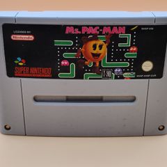 Ms. Pac-Man Snes Cart