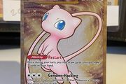Mew Ex 206/165 - UPC Metal Card - NM