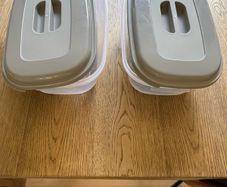 2 large lunch boxes