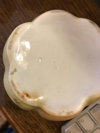 Vintage Vase and Three Section Dish