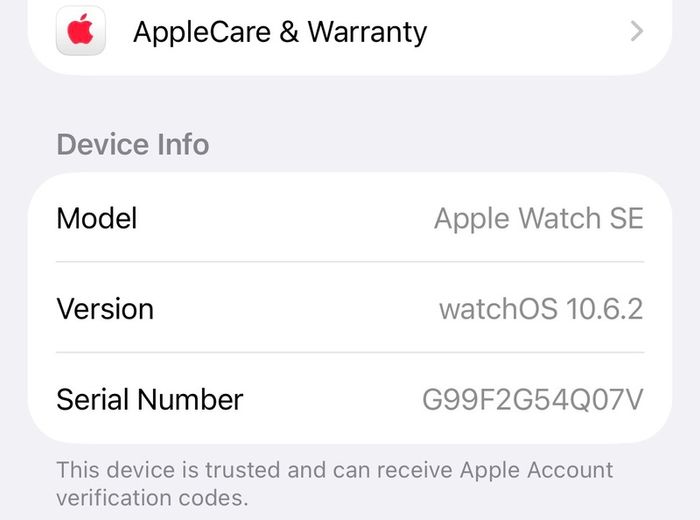 apple watch SE