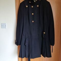 Size 10 Guess brand Ladies black Coat - Bargain price