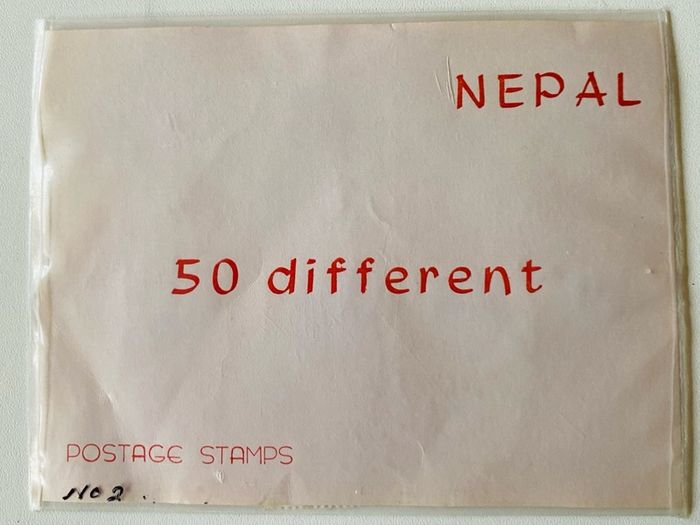 50 Nepal stamps