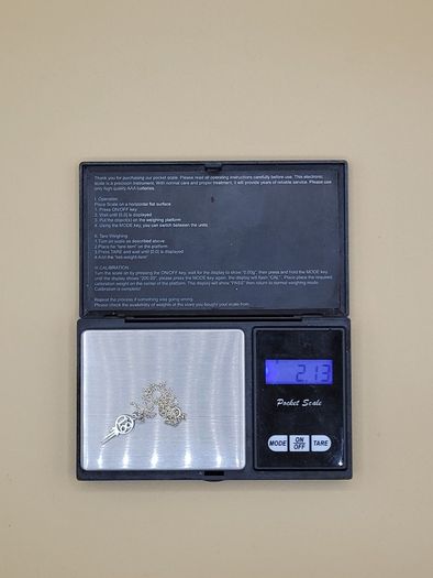 Sterling Silver Necklace with Pendant