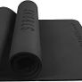 Large Exercise Mat - Extra Wide & Extra Thick Yoga Mat for Men & Women (183cm x 80cm x 10mm) - TPE Fitness Non Slip Gym Mat for Home HIIT Workouts, Pilates, Gymnastics Image 6