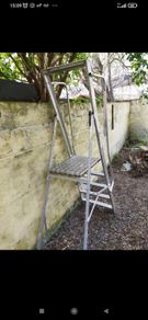 Aluminium platform steps