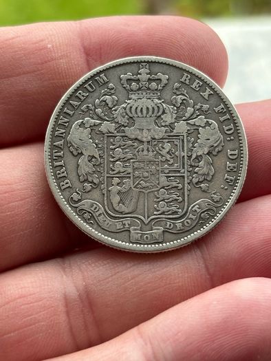 1825 George IV Halfcrown