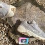 Premium Vintage Nike Grey Suede Cream Image 3