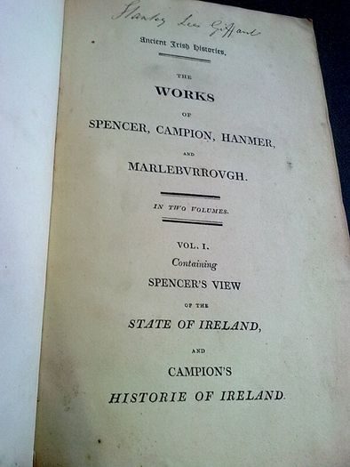 Ancient Irish Histories. Spencer & Campion