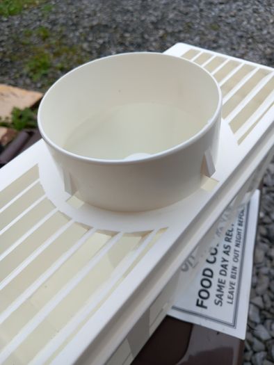 Condenser for vented dryer