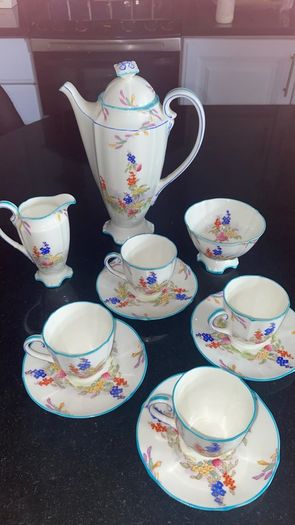 Royal Doulton  coffee set 1938 Art Deco