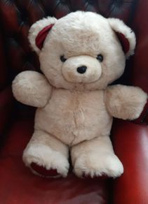 New large teddy tag attached