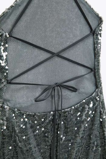 Zara Sequinned Dress
