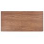 Dining Table Brown 160x80x75 cm MDF Image 5