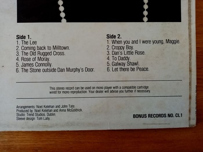 Anna McGoldrick. It's Herself Again... 1978 Irish Pressing. Bonus Records. LP. Vinyl. Record. Album.