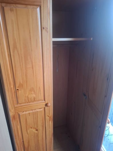 Solid wooden wardrobe
