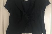 Aruba Black linen jacket