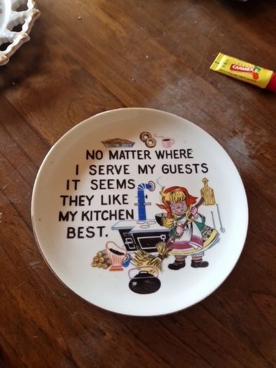 vintage plate