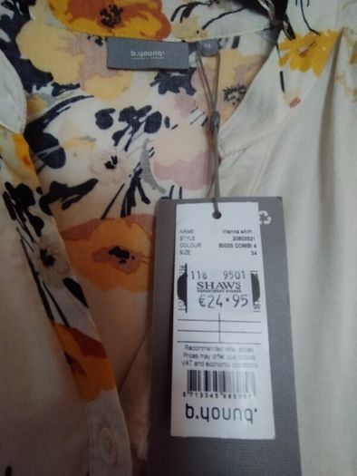 b.young Blouse, size small (10-12)