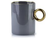 Porcelain Gold Coffee Cup Oriana 420ml