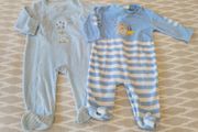 Baby boy fleece sleepsuit 3-6