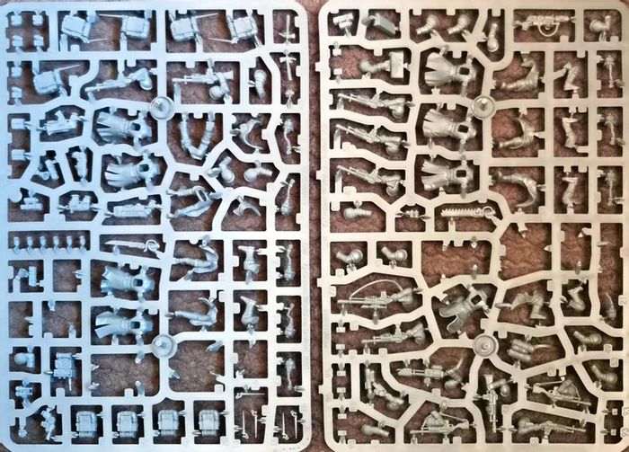 Warhammer 40k Death Korps of Krieg miniatures on sprue