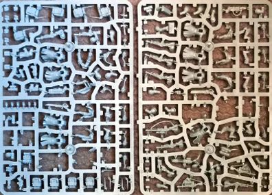 Warhammer 40k Death Korps of Krieg miniatures on sprue