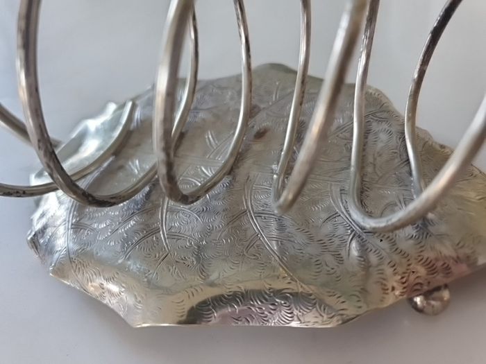 Antique Silver toast rack