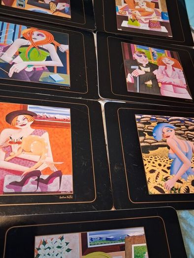 Set of 7 Jonathan Knuttel tablemats