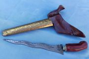 Vintage Javanese Kris hand forged letter opener