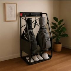 Golf bag stand