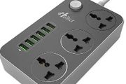 LDNIO SC3604 UK Power Strip with 3 AC Sockets + 6 USB Ports