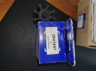 2 Volvo Penta Cooling Water Impellor 3841697