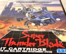 Super Thunder Blade for Mega Drive - Boxed and Minty