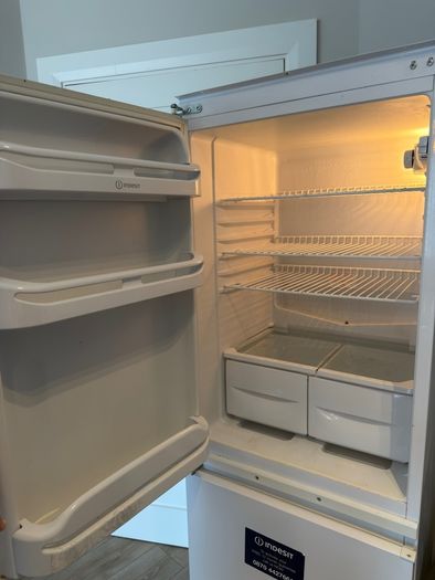 Inside fridge freezer