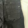 New Encuentro Denim Stretch Dark Black Shorts - Size 10/12 / EU38 Image 3