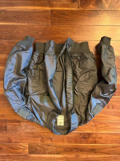 USAF Military CWU-36/P Flyers Summer Flight Jacket Sage Green