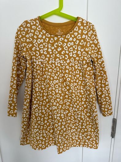 Mothercare leopard print dress for a girl, 116 cm, 5-6 years