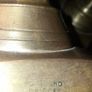 Pair of Diamond King England brass candlesticks Image 2