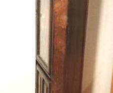Unique Reproduction Mahogany Triangle Corner Unit