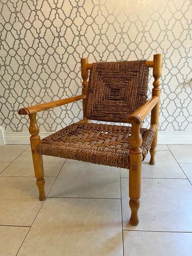 Audoux and Minet Rope chair