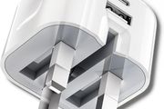 USB C and USB Plug, 38W Charging Adapter, 3 Pin UK Mains, Foldable, Travel, Super Fast Charger, for iPhone 16, 15, 14, 13, 12, 11 Pro Max, XS, XR, 8, SE, iPad, Samsung, Google Pixel, Multi-Device, PD